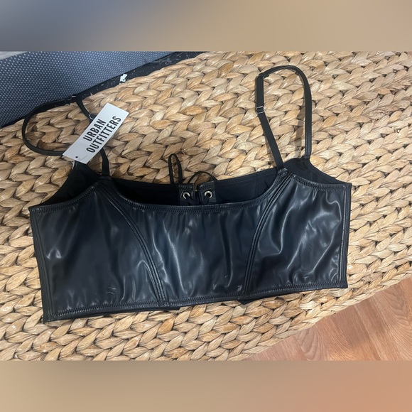 Urban Outfitters Out from under Hera Faux Leather Bra - Picture 6 of 7